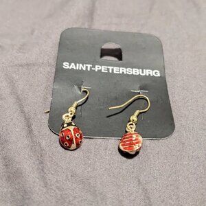 Ladybug earrings (matching set)